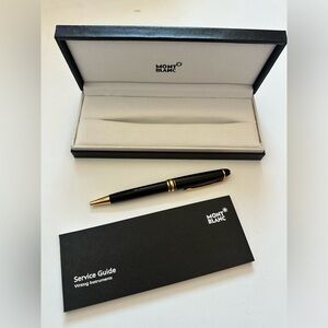 MONT BLANC Meisterstück Gold-Coated Classique Ballpoint Pen NIB